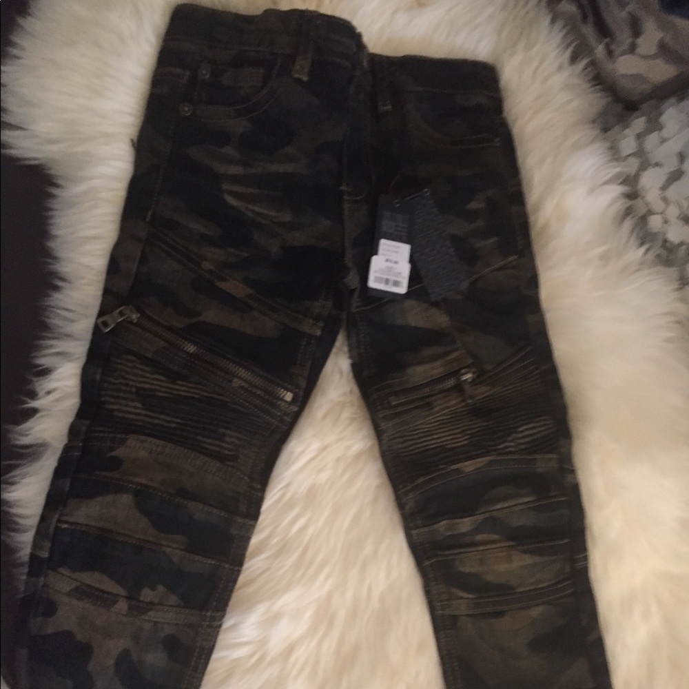 Boy biker jeans